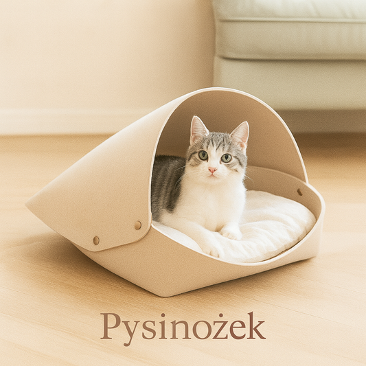 Pysinożek™ | Budka Filcowa Premium dla Kota