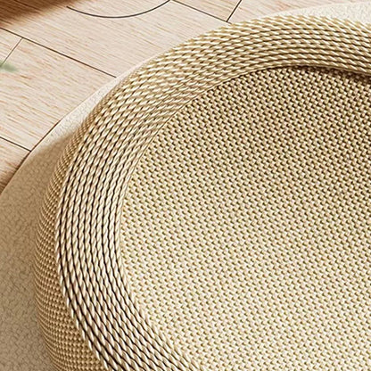 Pysinożek™ | Drapak i legowisko dla kota z piłeczką – Owalny design z sizalu