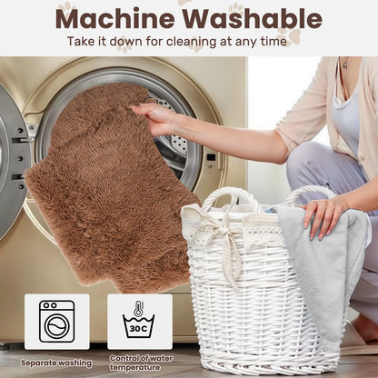 Pysinożek™ | Sofa Pluszowa dla Kota – Podwyższona, Stabilna Konstrukcja