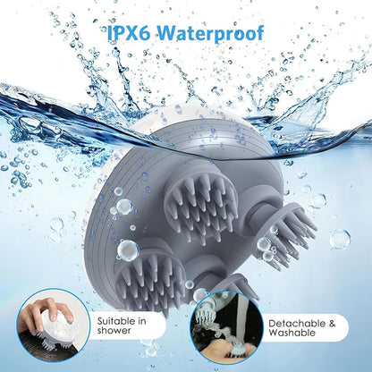 Pysinożek™ | Elektryczny masażer głowy i ciała – relaks dla psa, kota i opiekuna